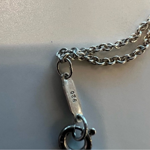 TIFFANY & CO. | Infinity Double Chain Necklace Sterling Silver | Great Condition - Picture 4 of 5